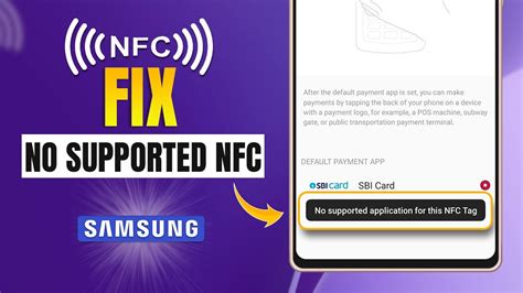 does not support nfc tag|nfc cannot be used for.